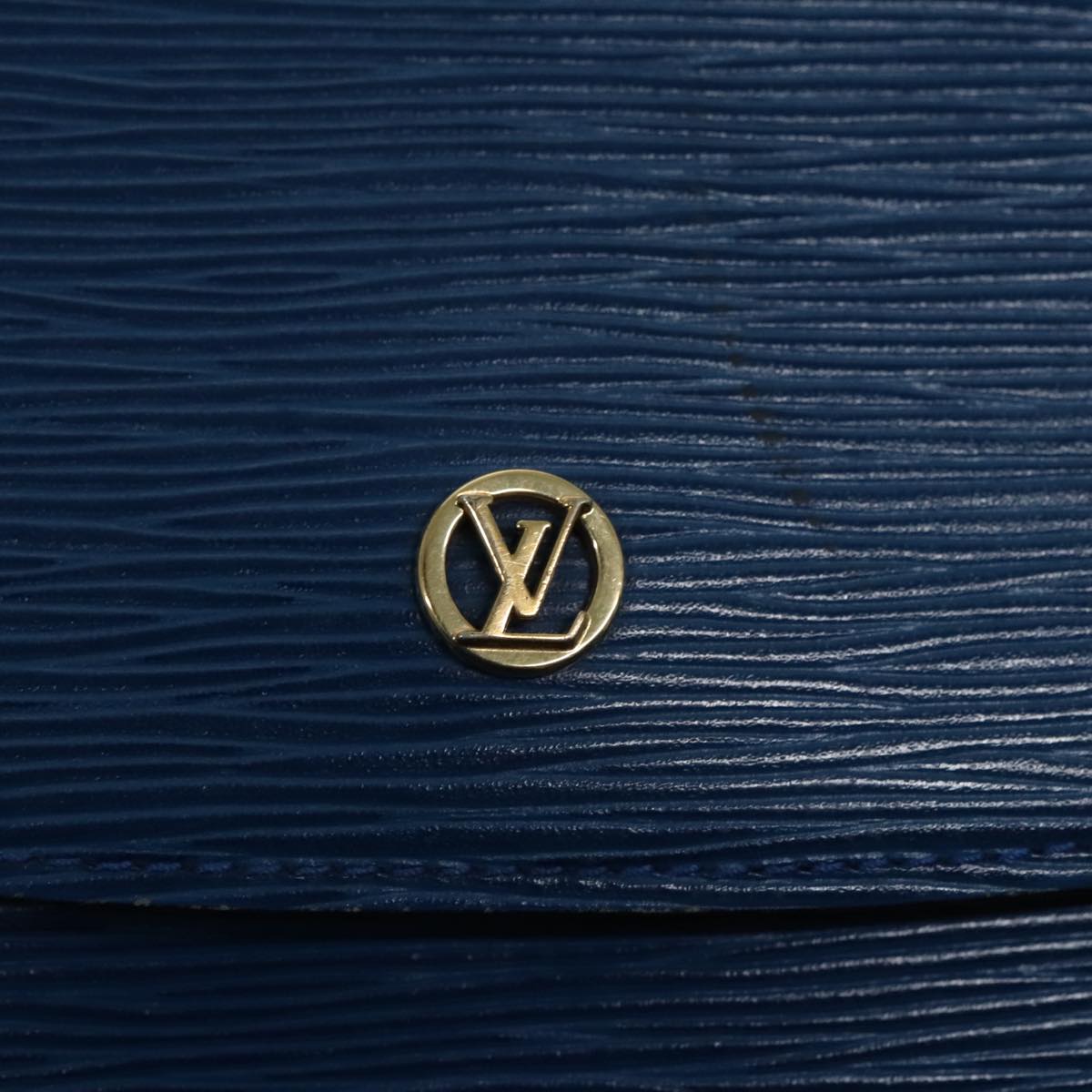 LOUIS VUITTON Epi Grenel Shoulder Bag Blue M52362 LV Auth 93099