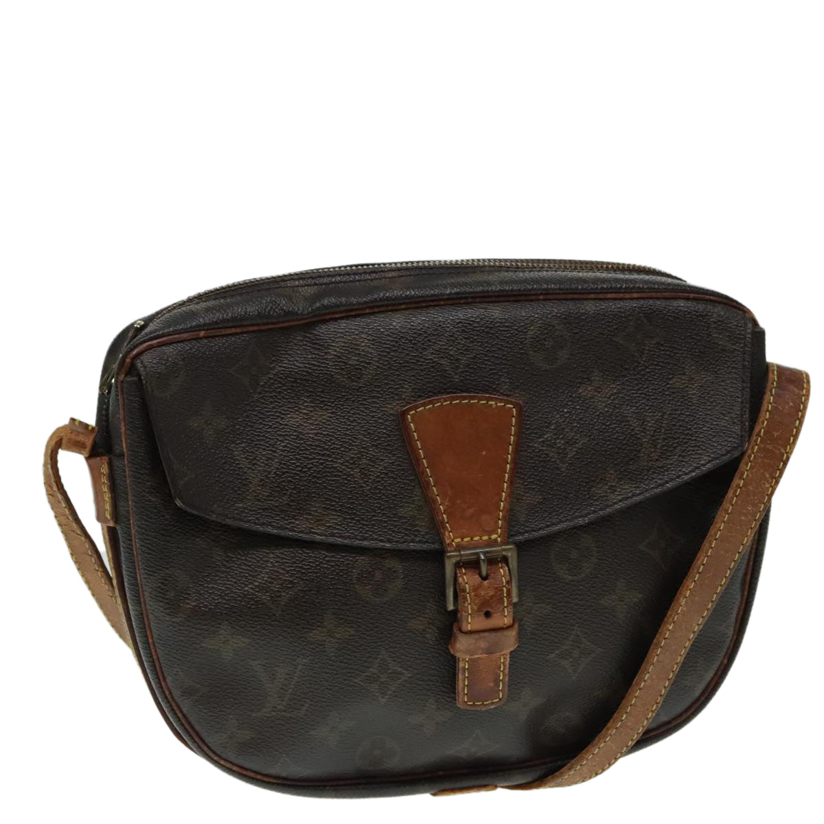 LOUIS VUITTON Monogram Jeune Fille GM Shoulder Bag M51225 LV Auth 93100