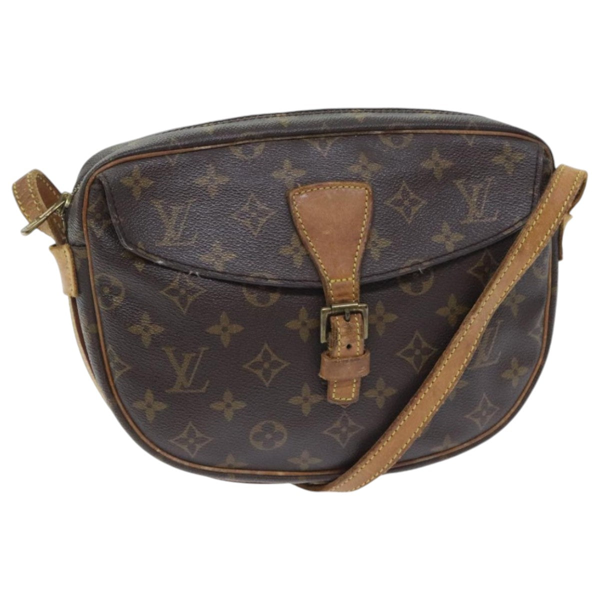 LOUIS VUITTON Monogram Jeune Fille MM Shoulder Bag M51226 LV Auth 93105