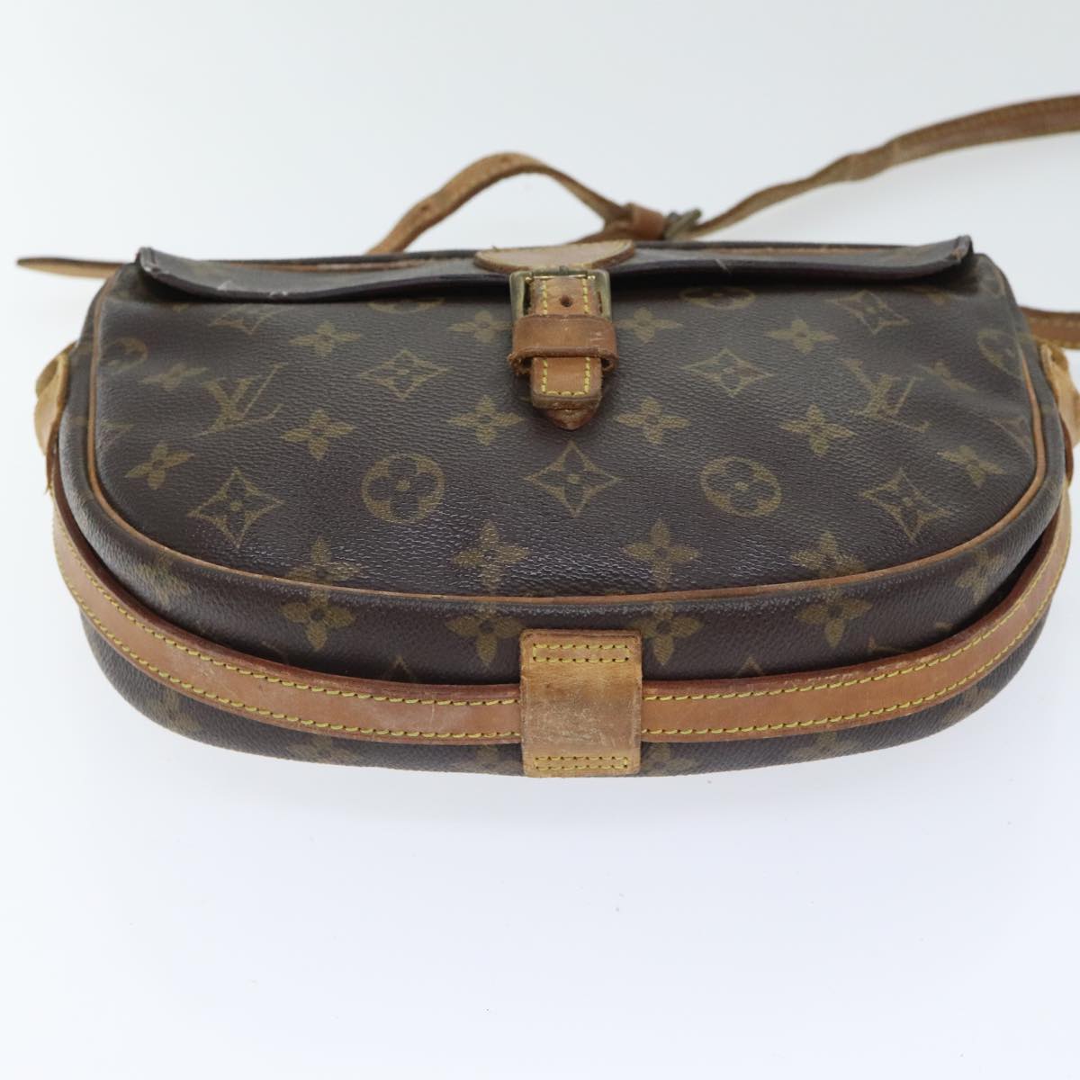 LOUIS VUITTON Monogram Jeune Fille MM Shoulder Bag M51226 LV Auth 93105