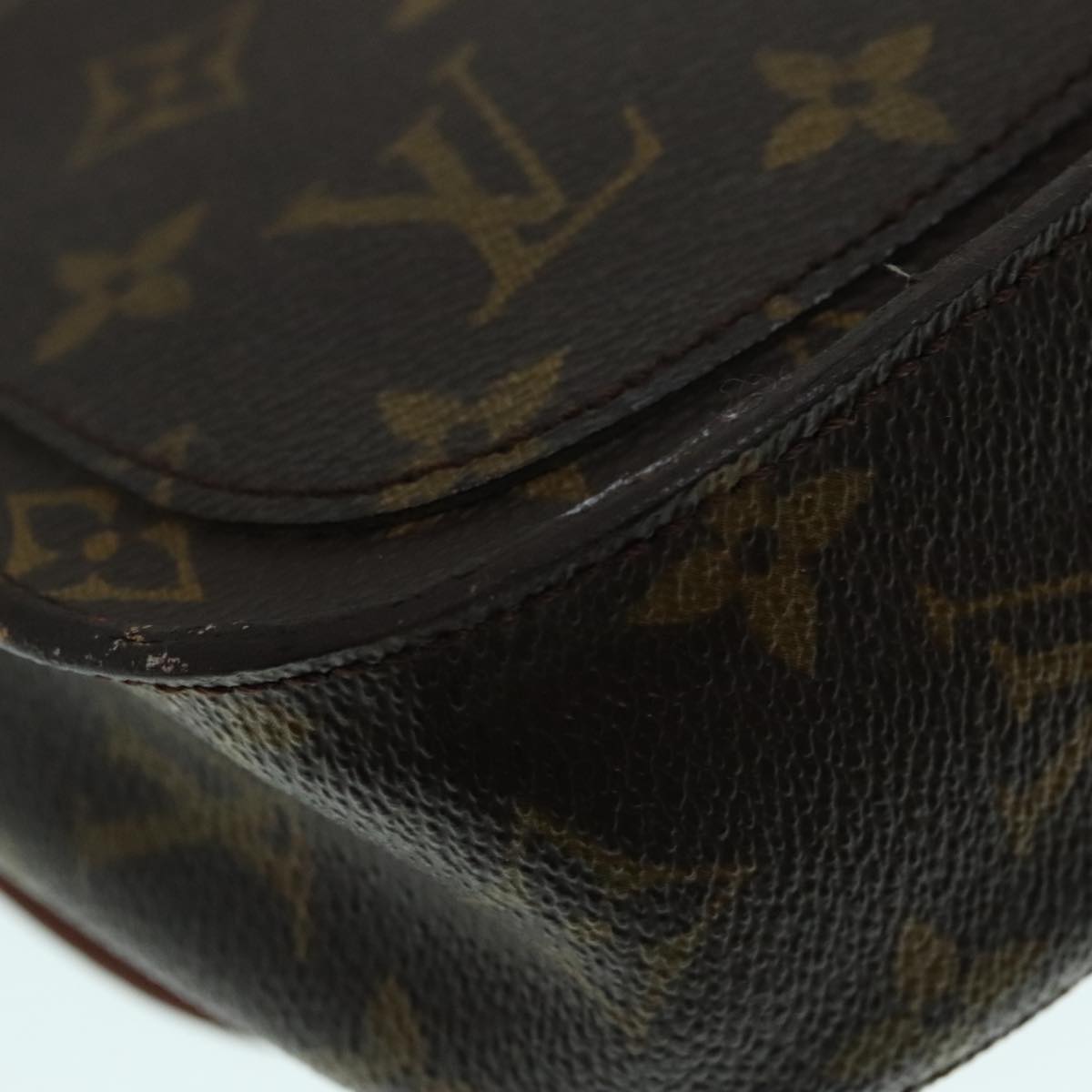 LOUIS VUITTON Monogram Saint Cloud PM Shoulder Bag M51244 LV Auth 93106