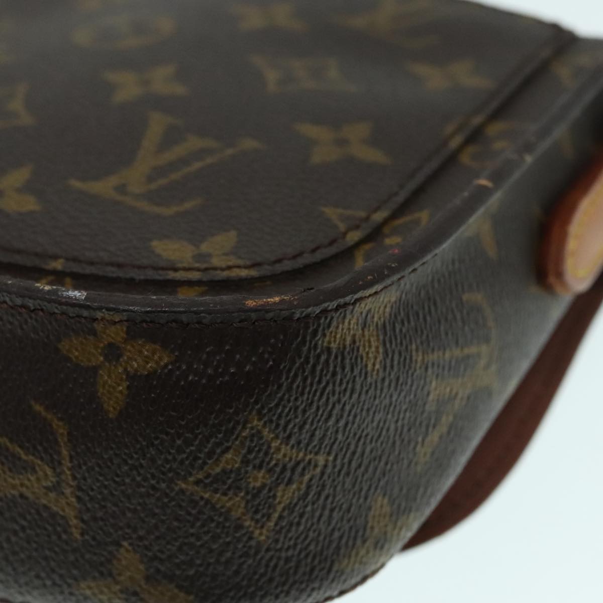 LOUIS VUITTON Monogram Saint Cloud PM Shoulder Bag M51244 LV Auth 93106