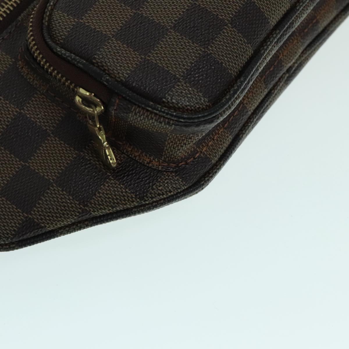 LOUIS VUITTON Damier Ebene Bum Bag Melville Waist Bag N51172 LV Auth 93119