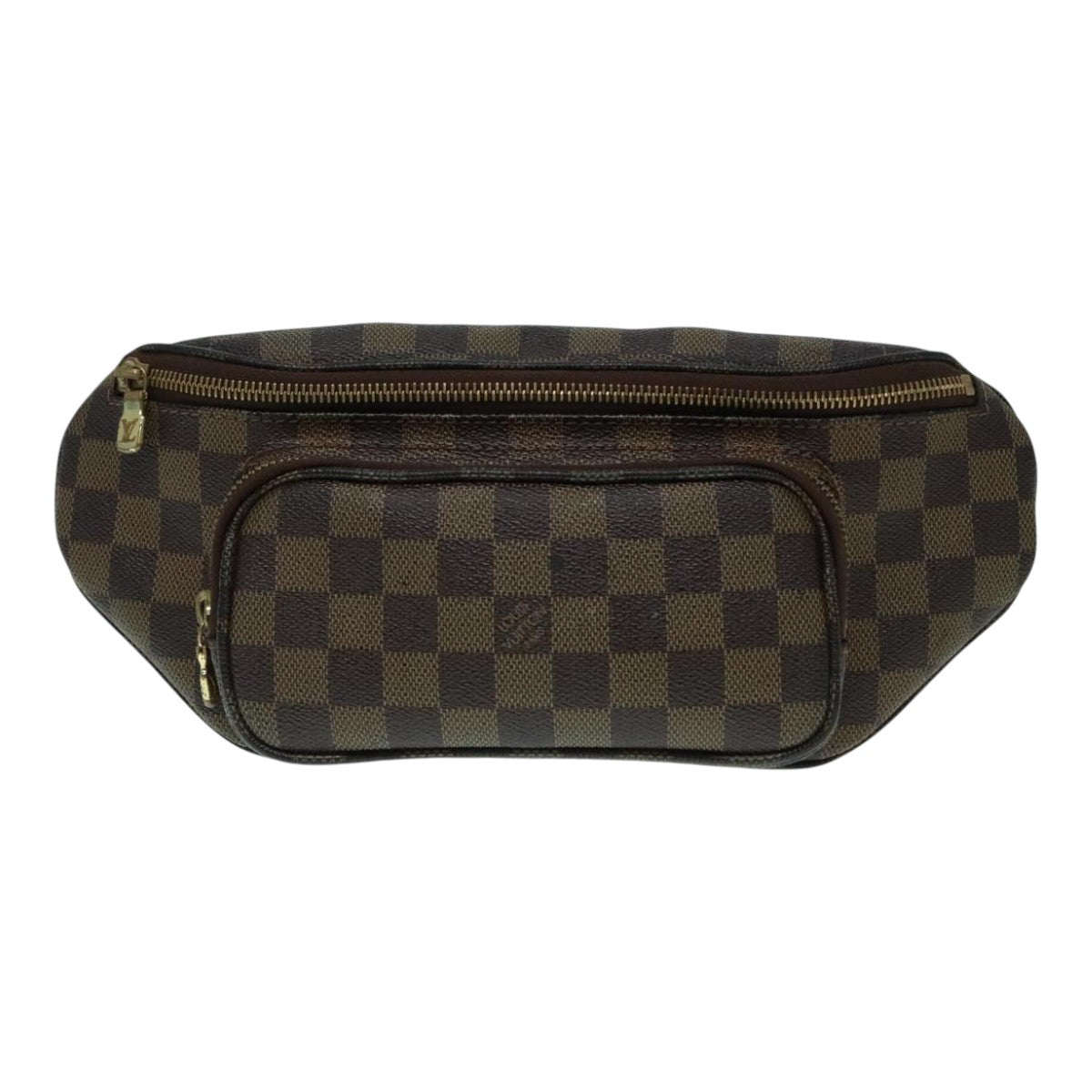 LOUIS VUITTON Damier Ebene Bum Bag Melville Waist Bag N51172 LV Auth 93119