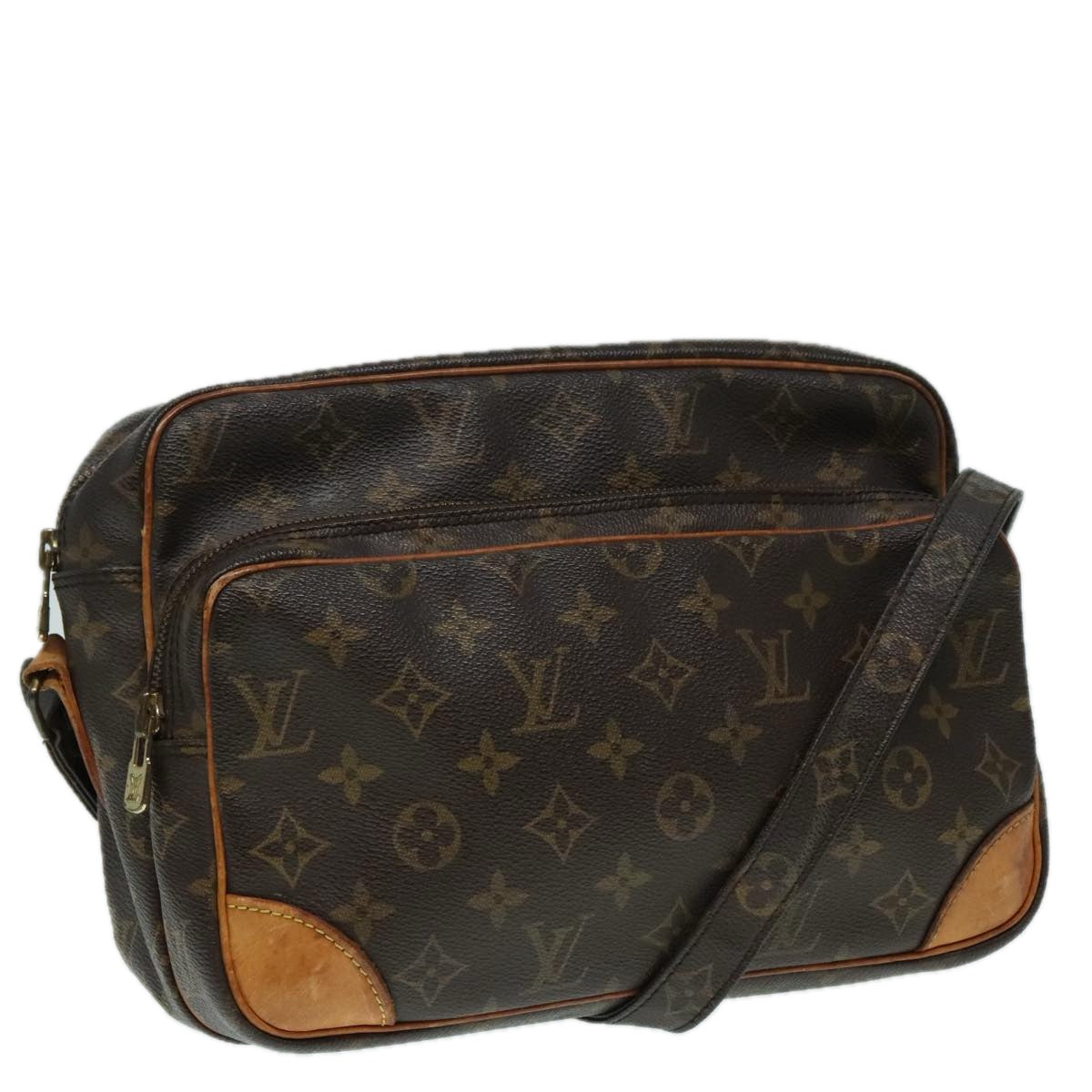 LOUIS VUITTON Monogram Nile Shoulder Bag M45244 LV Auth 93120