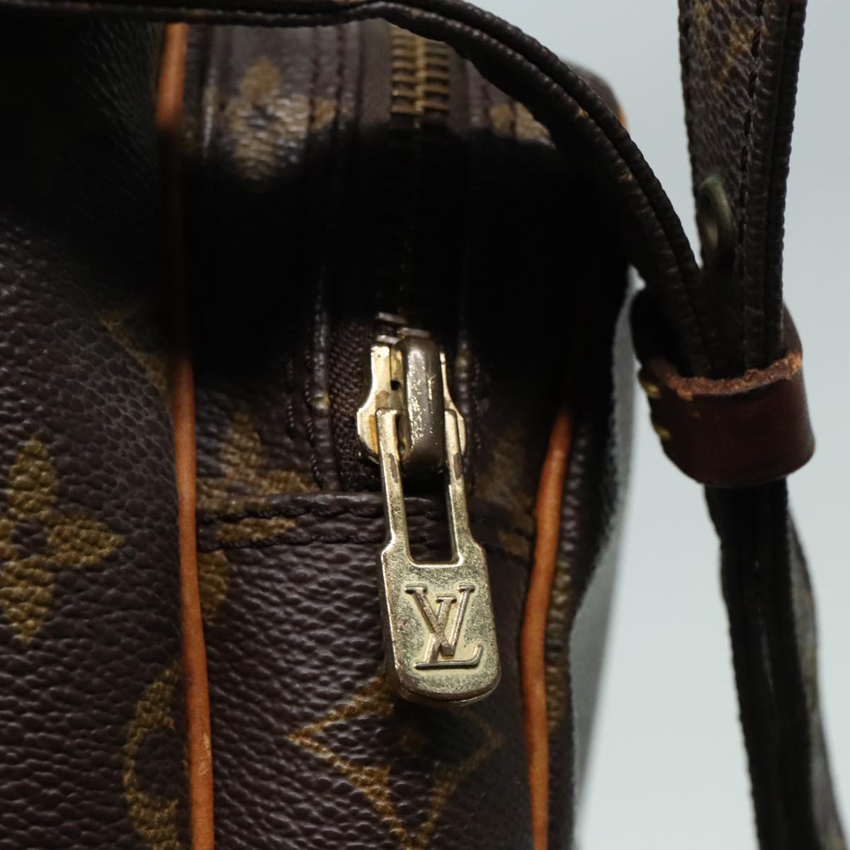 LOUIS VUITTON Monogram Nile Shoulder Bag M45244 LV Auth 93120