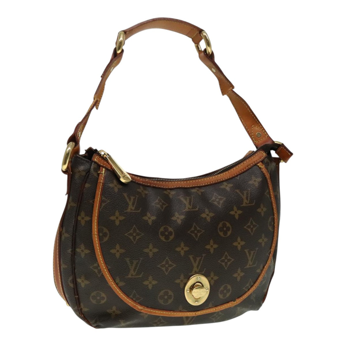 LOUIS VUITTON Monogram Tolum PM Shoulder Bag M40076 LV Auth 93122