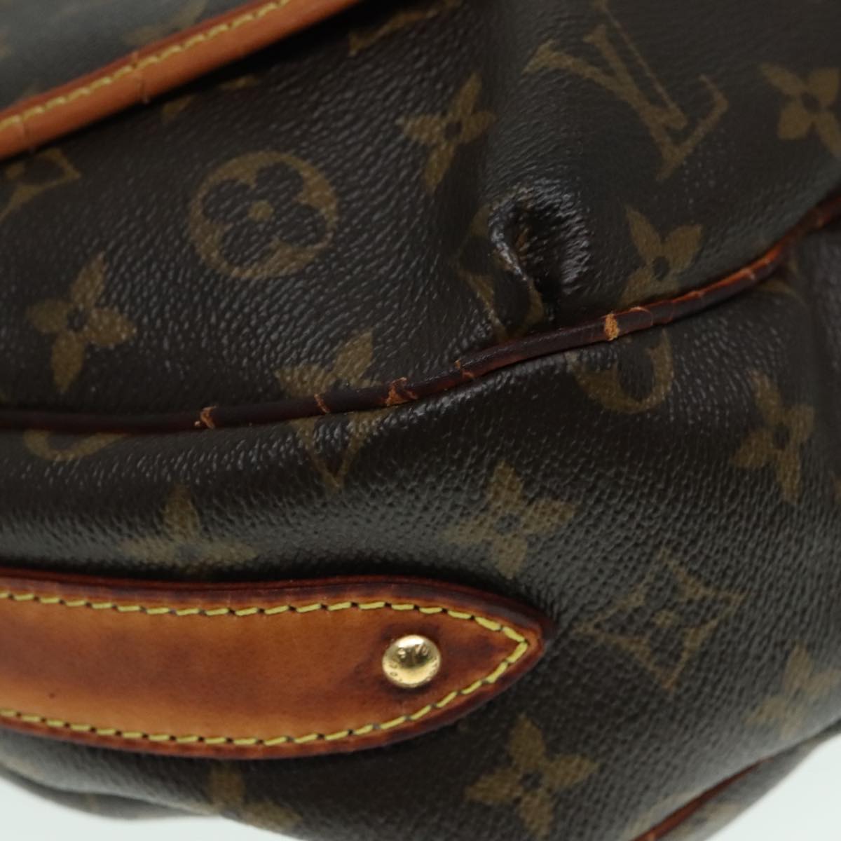 LOUIS VUITTON Monogram Tolum PM Shoulder Bag M40076 LV Auth 93122