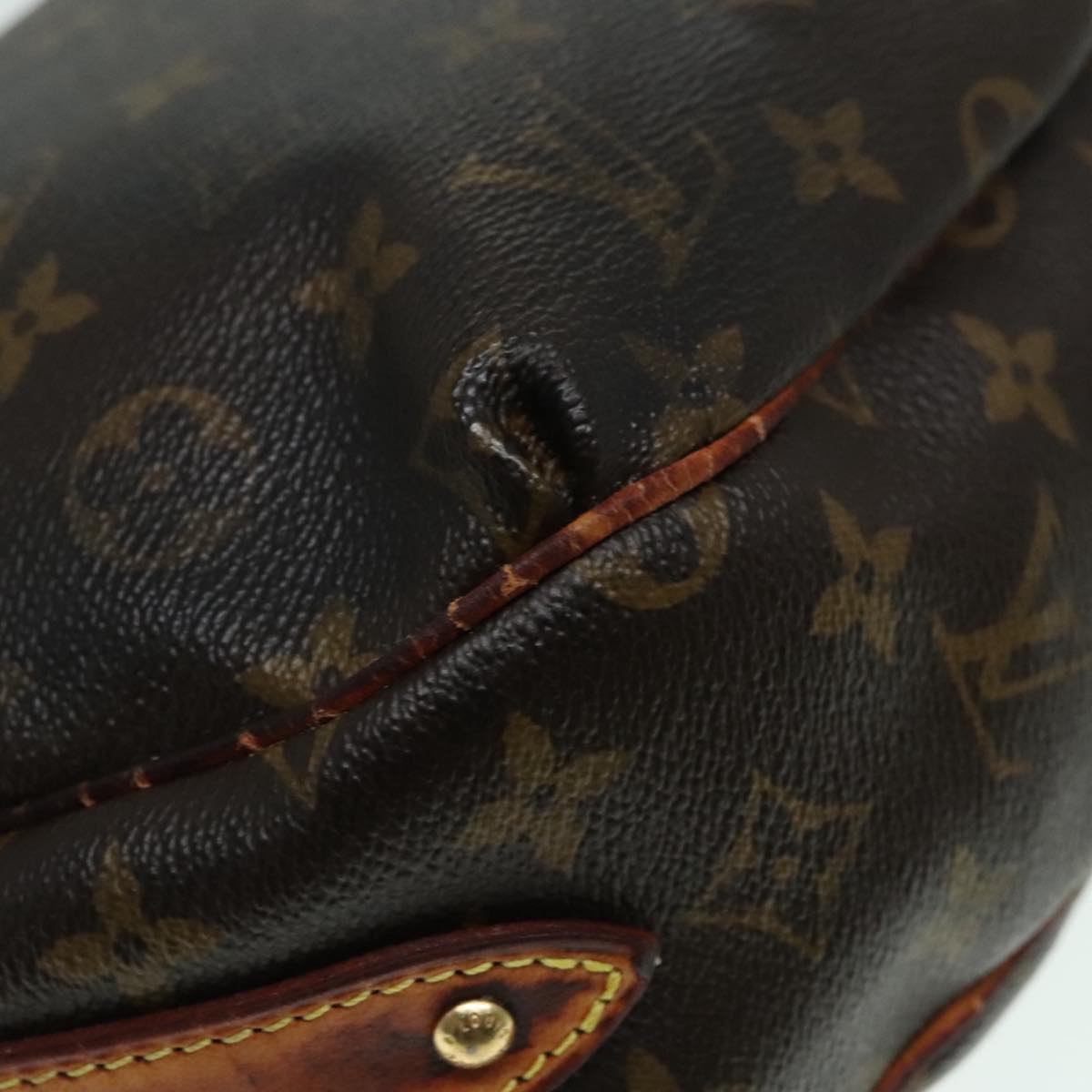 LOUIS VUITTON Monogram Tolum PM Shoulder Bag M40076 LV Auth 93122