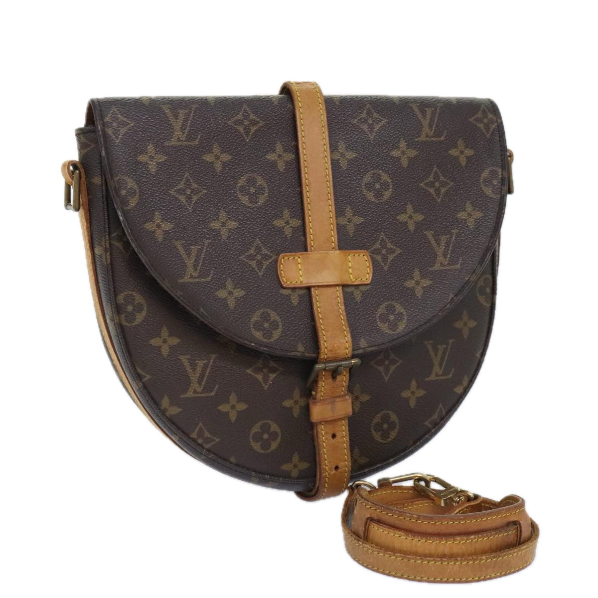 LOUIS VUITTON Monogram Chantilly GM Shoulder Bag M51232 LV Auth 93124