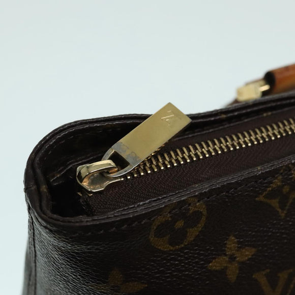 LOUIS VUITTON Monogram Cabas Mezzo Tote Bag M51151 LV Auth 93132