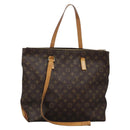 LOUIS VUITTON Monogram Cabas Mezzo Tote Bag M51151 LV Auth 93132-1