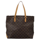LOUIS VUITTON Monogram Cabas Mezzo Tote Bag M51151 LV Auth 93132-4