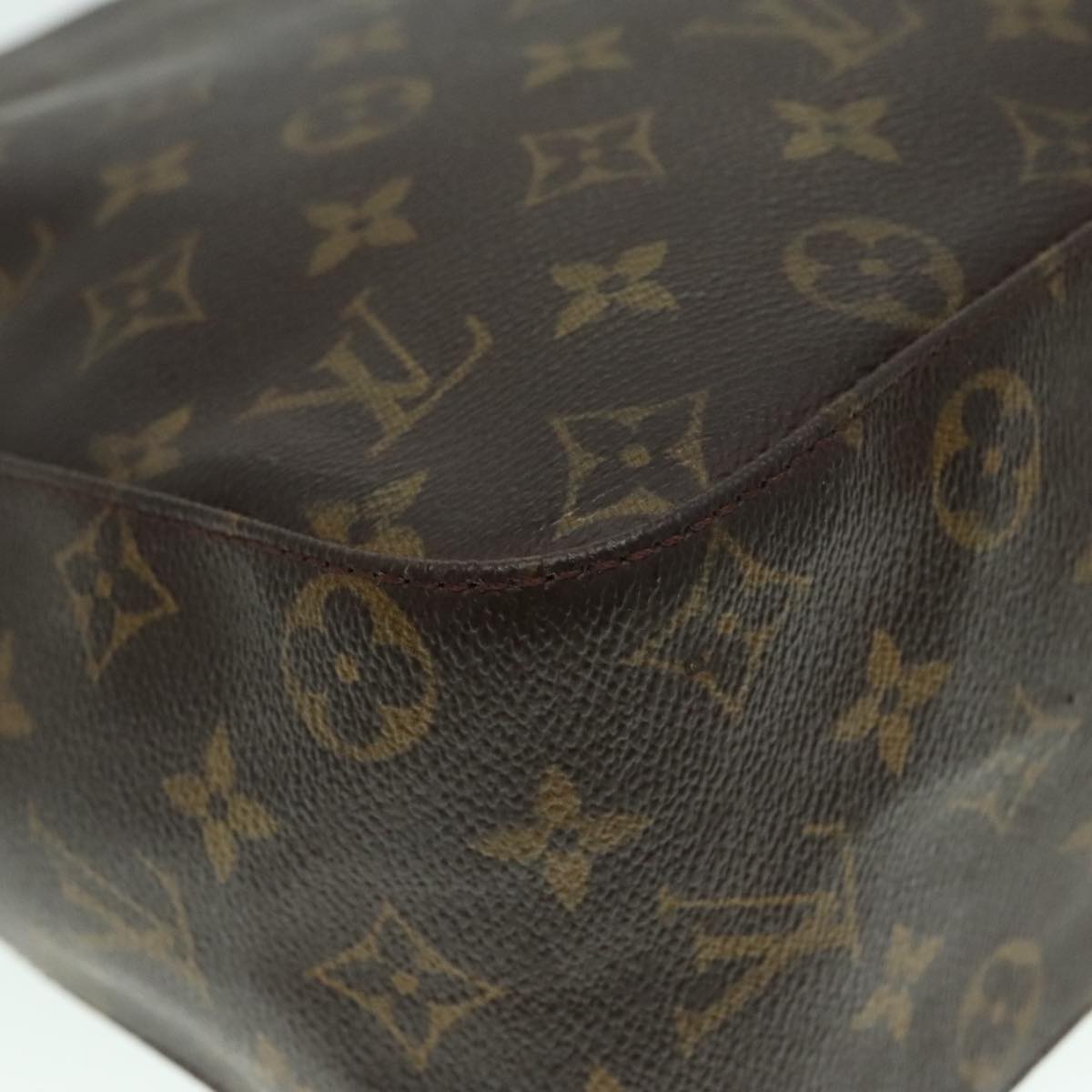 LOUIS VUITTON Monogram Looping GM Shoulder Bag M51145 LV Auth 93133