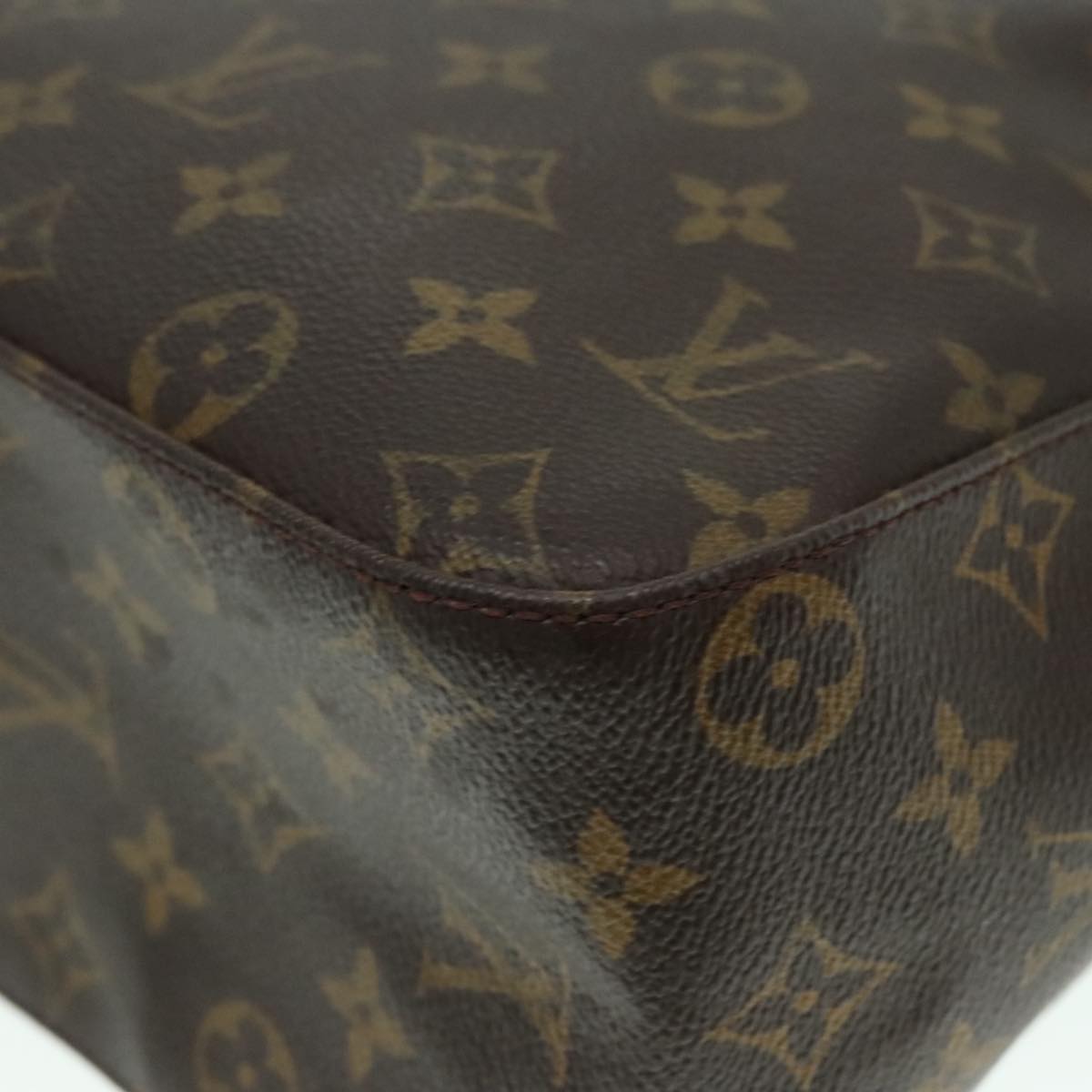 LOUIS VUITTON Monogram Looping GM Shoulder Bag M51145 LV Auth 93133