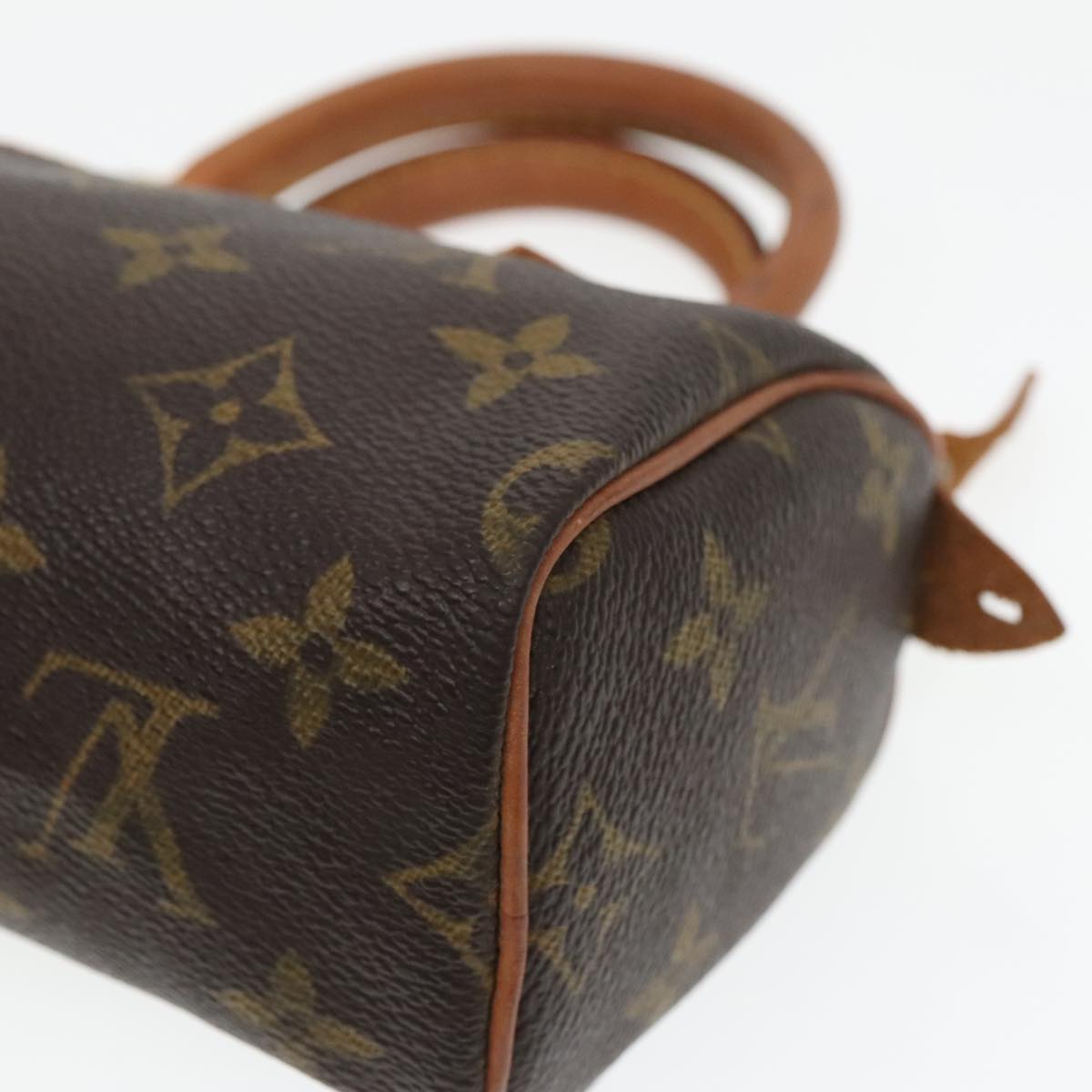 LOUIS VUITTON Monogram Mini Speedy Hand Bag M41534 LV Auth 93150