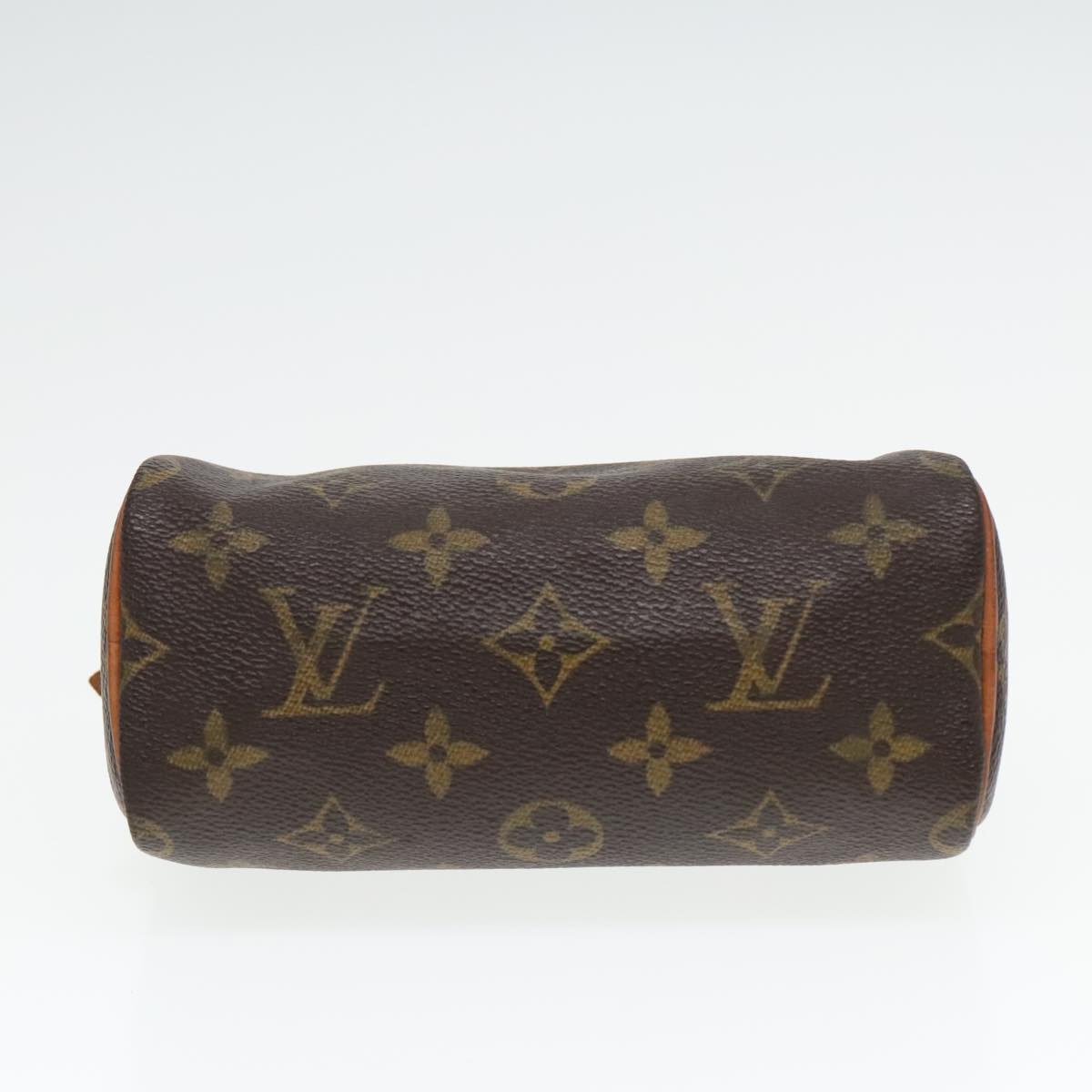 LOUIS VUITTON Monogram Mini Speedy Hand Bag M41534 LV Auth 93150