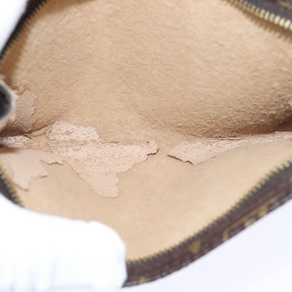 LOUIS VUITTON Monogram Bucket PM Accessory Pouch LV Auth 93151