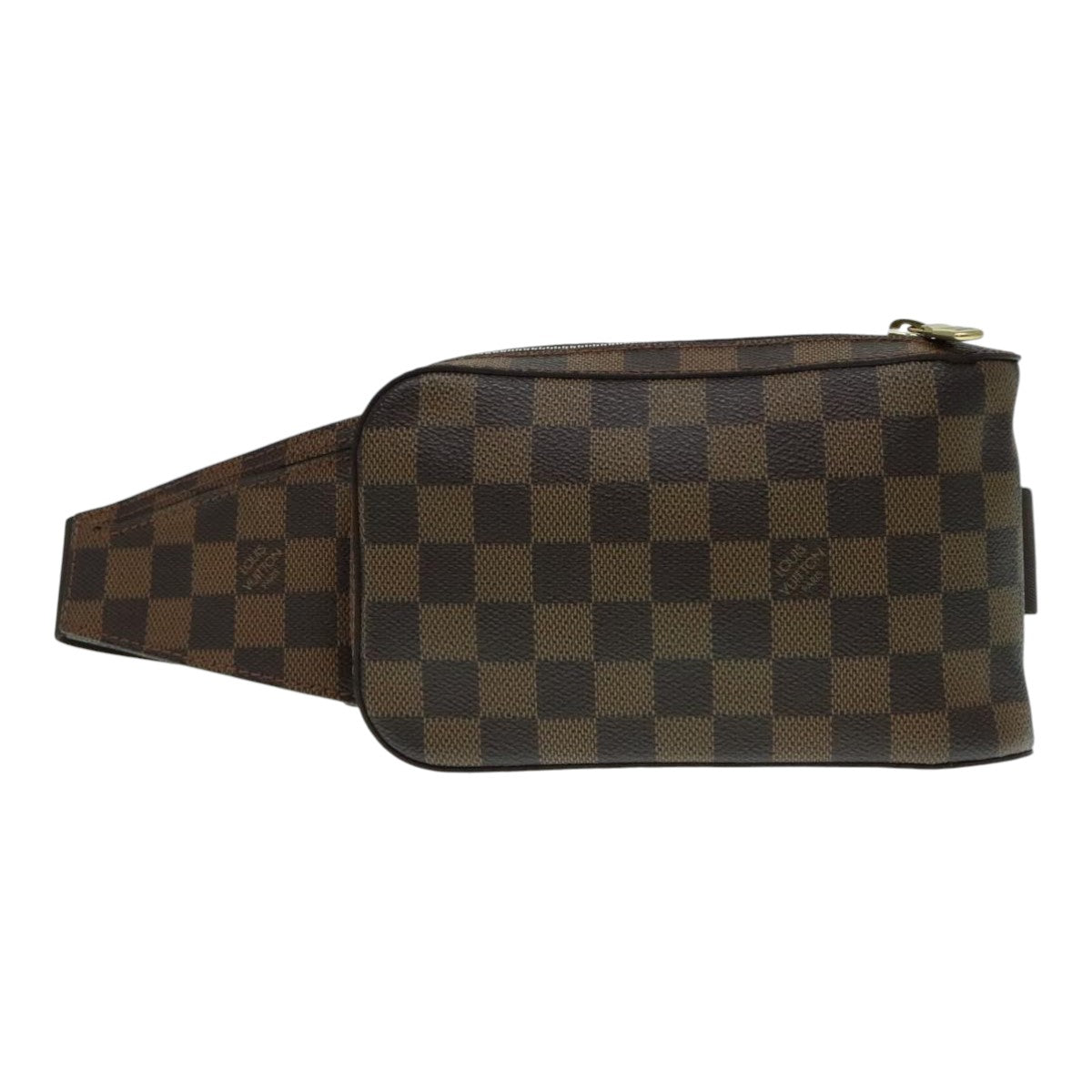 LOUIS VUITTON Damier Ebene Geronimos Shoulder Bag N51994 LV Auth 93153