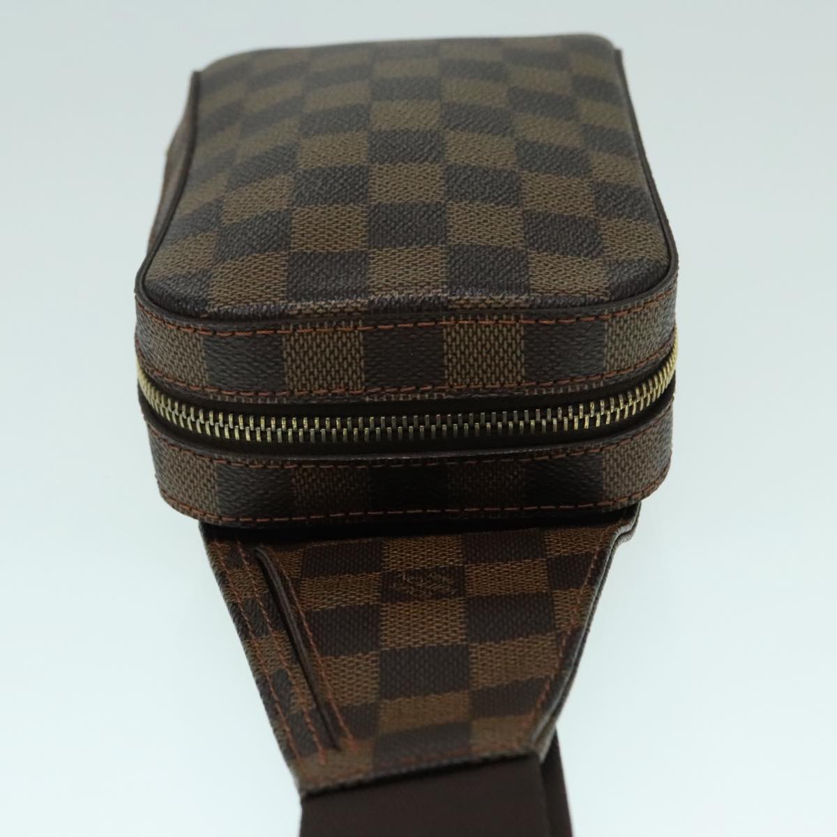 LOUIS VUITTON Damier Ebene Geronimos Shoulder Bag N51994 LV Auth 93153