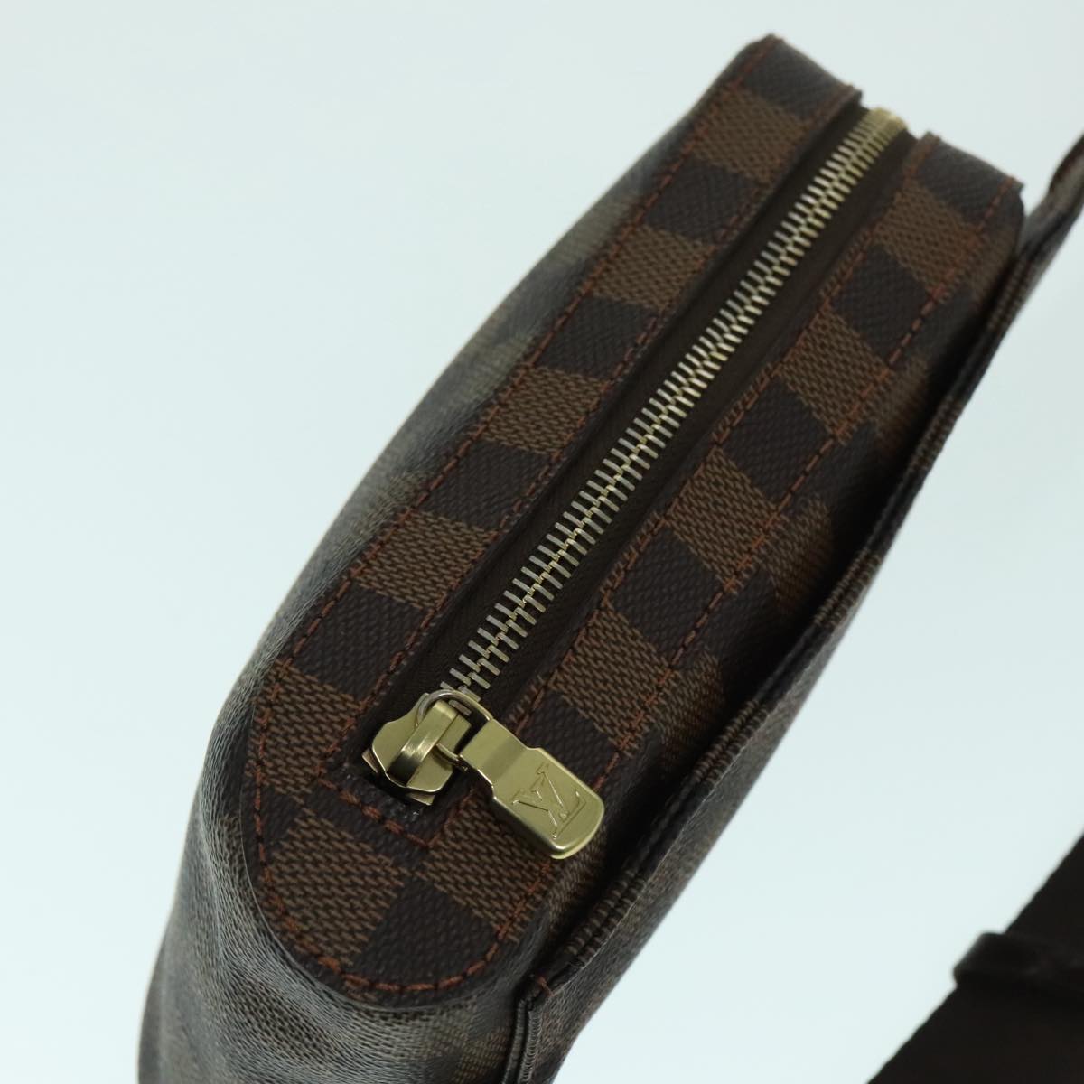 LOUIS VUITTON Damier Ebene Geronimos Shoulder Bag N51994 LV Auth 93153