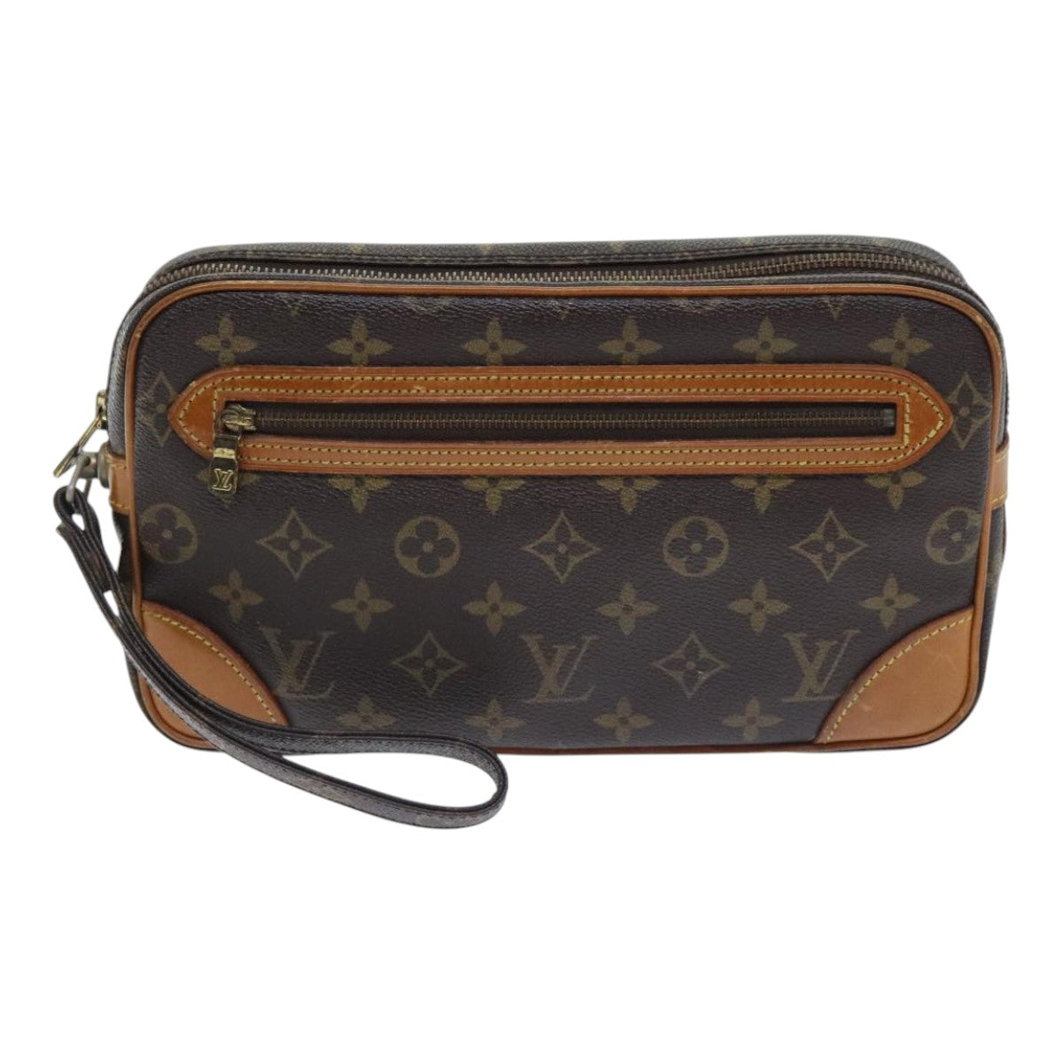 LOUIS VUITTON Monogram Marly Dragonne GM Clutch Bag M51825 LV Auth 93154