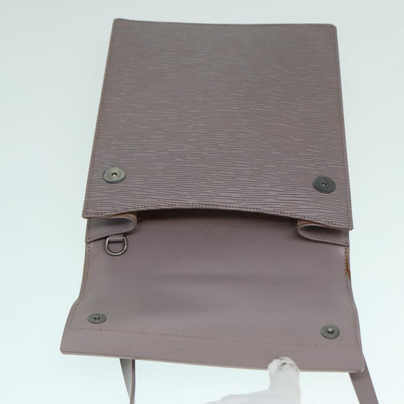 LOUIS VUITTON Epi Ramatuelle Shoulder Bag Lilac M5247C LV Auth 93160