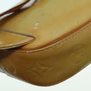 LOUIS VUITTON Monogram Vernis Fulton Waist bag Gris M91041 LV Auth 93161-15