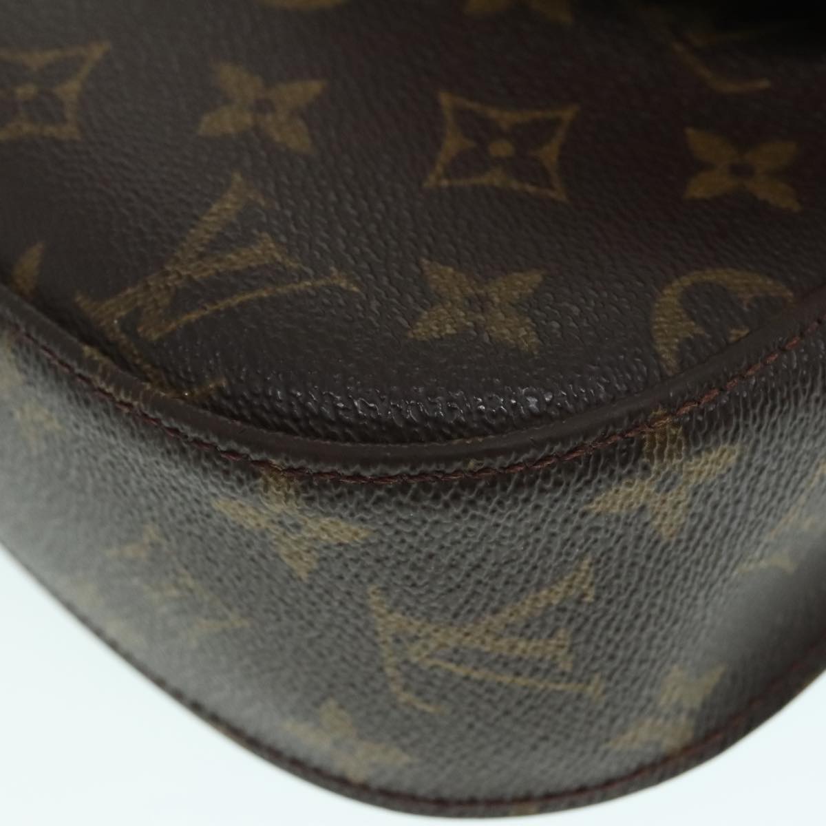 LOUIS VUITTON Monogram Saint Cloud GM Shoulder Bag M51242 LV Auth 93163