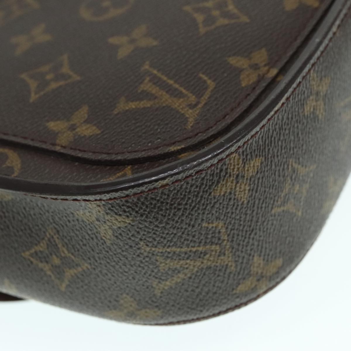 LOUIS VUITTON Monogram Saint Cloud GM Shoulder Bag M51242 LV Auth 93163