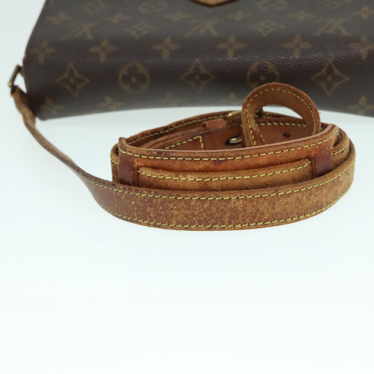 LOUIS VUITTON Monogram Saint Cloud GM Shoulder Bag M51242 LV Auth 93163