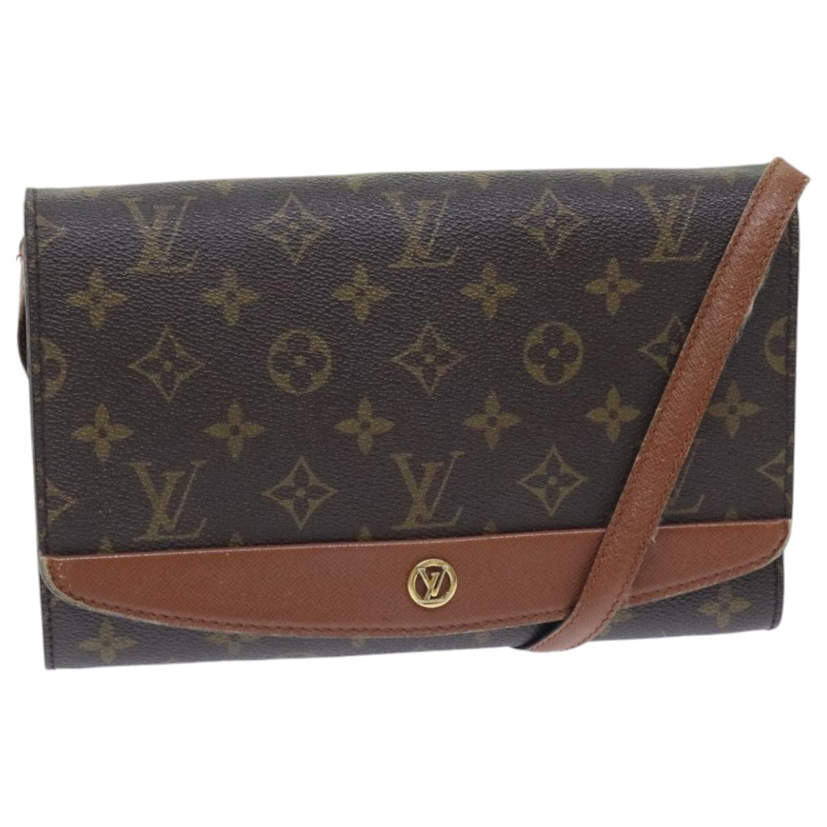 LOUIS VUITTON Monogram Bordeaux 24 Shoulder Bag M51798 LV Auth 93164