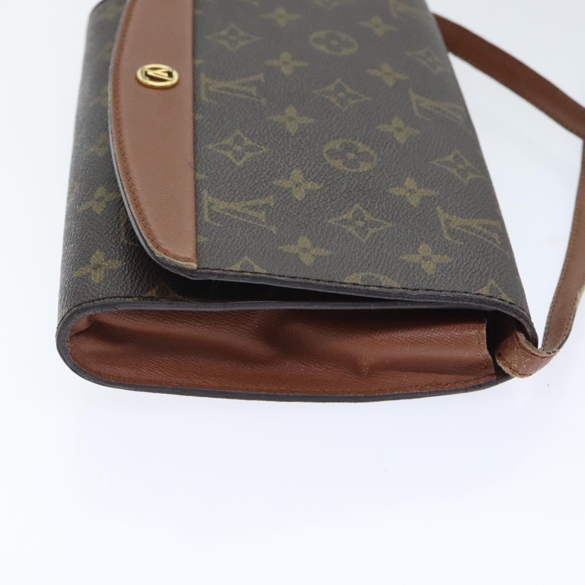 LOUIS VUITTON Monogram Bordeaux 24 Shoulder Bag M51798 LV Auth 93164