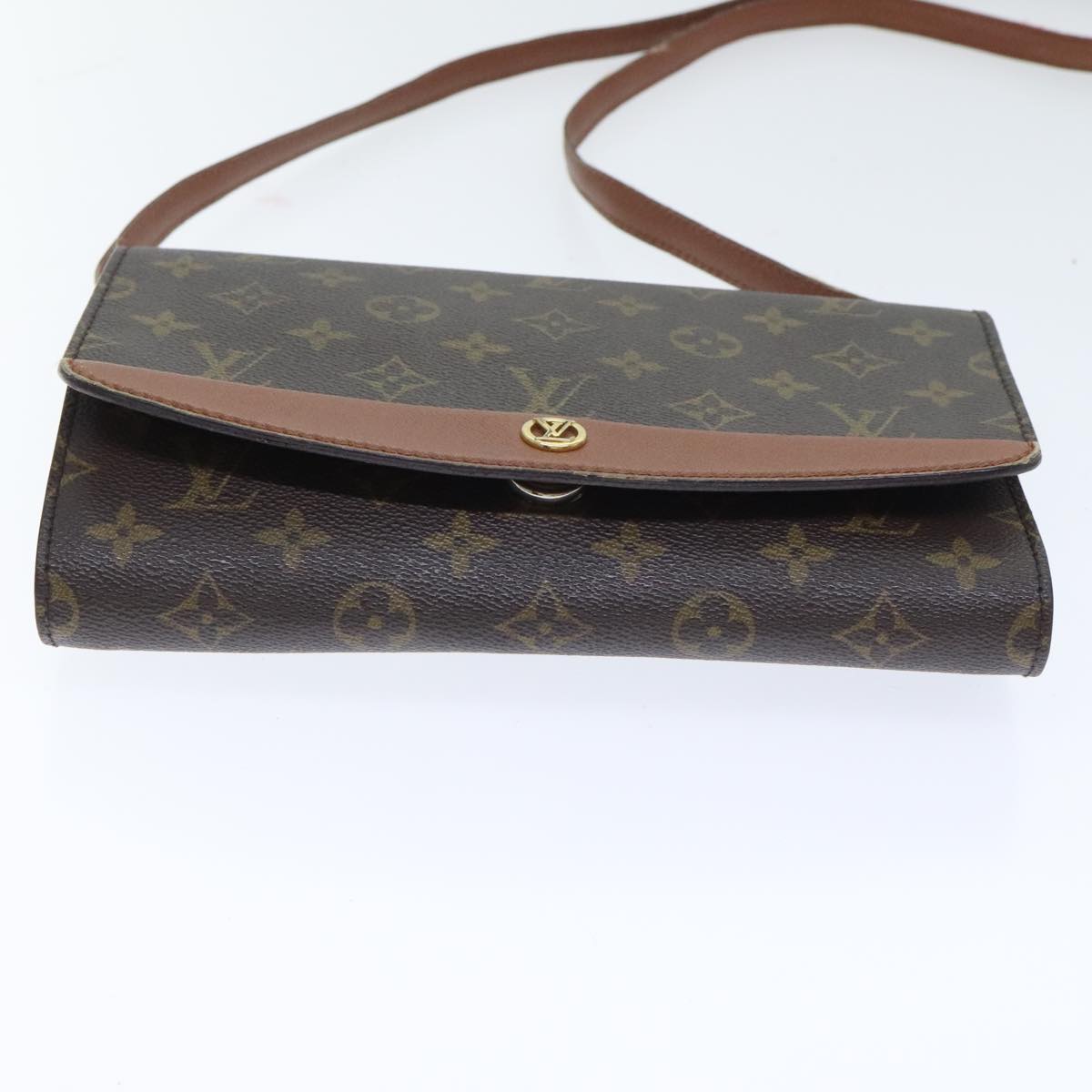 LOUIS VUITTON Monogram Bordeaux 24 Shoulder Bag M51798 LV Auth 93164