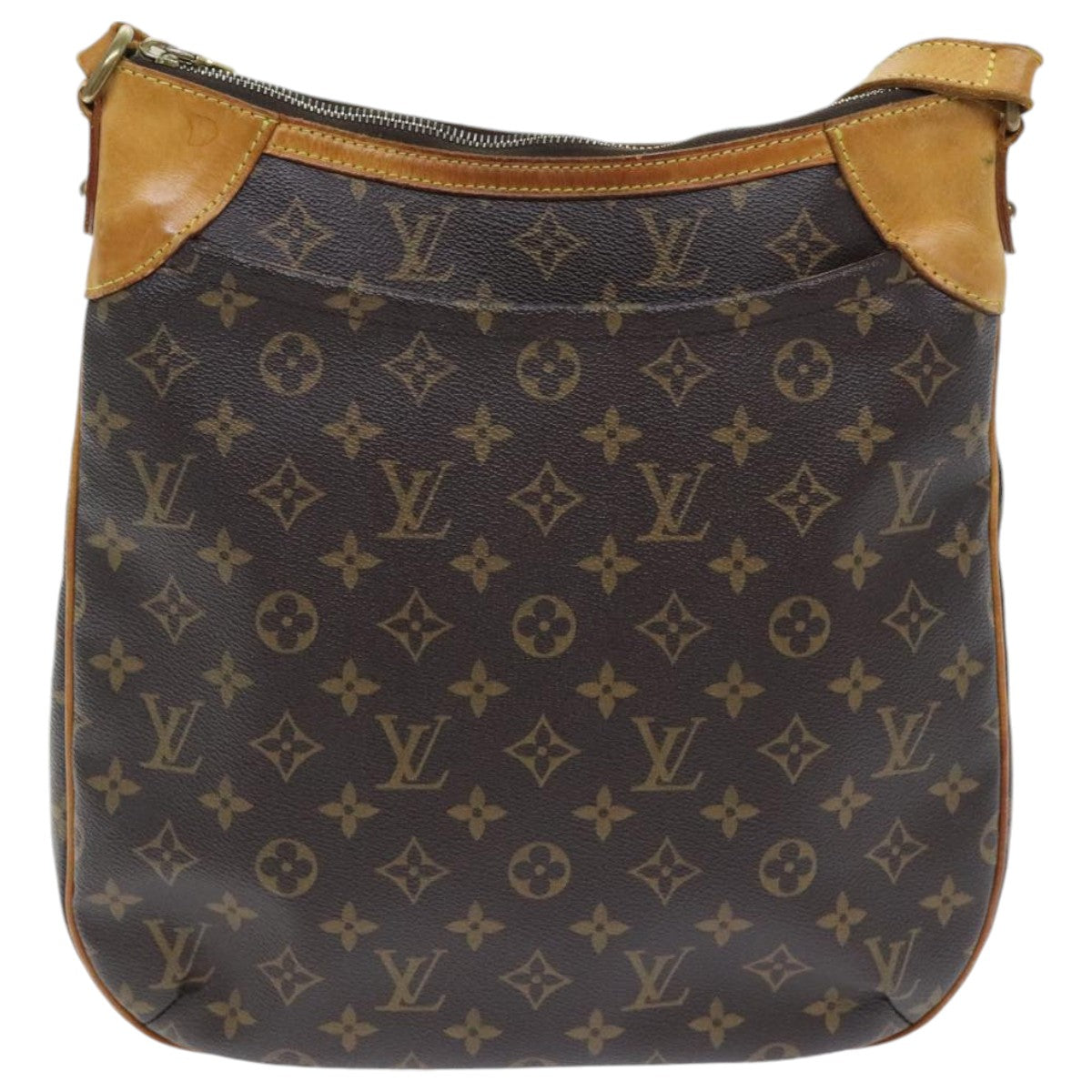 LOUIS VUITTON Monogram Odeon MM Shoulder Bag M56389 LV Auth 93171