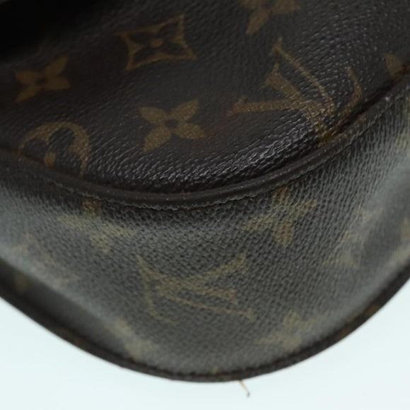 LOUIS VUITTON Monogram Saint Cloud GM Shoulder Bag M51242 LV Auth 93172
