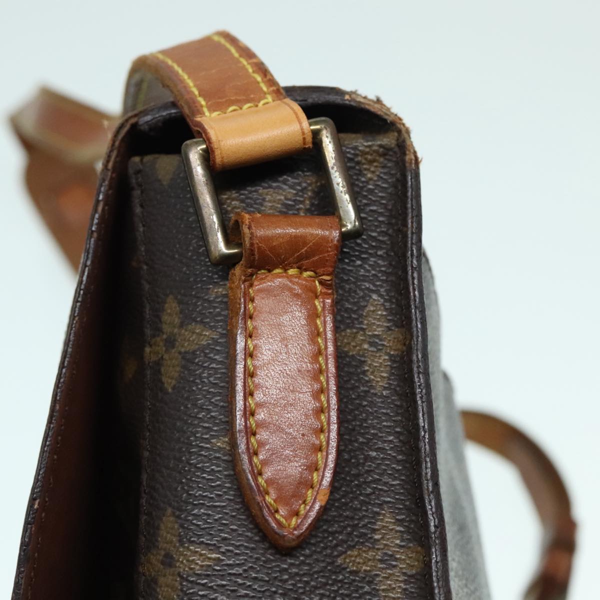 LOUIS VUITTON Monogram Saint Cloud GM Shoulder Bag M51242 LV Auth 93172