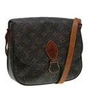 LOUIS VUITTON Monogram Saint Cloud GM Shoulder Bag M51242 LV Auth 93172-1