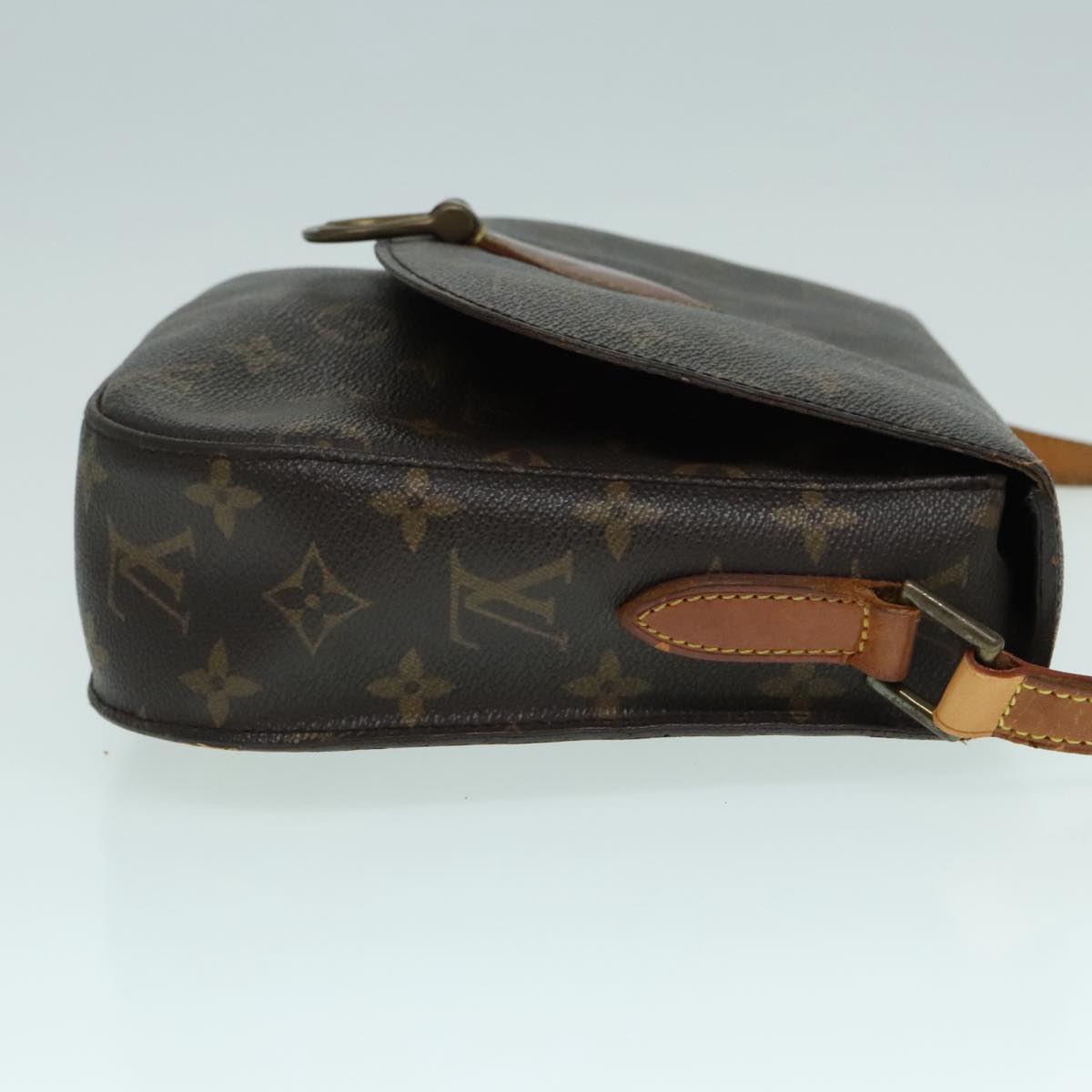 LOUIS VUITTON Monogram Saint Cloud GM Shoulder Bag M51242 LV Auth 93172