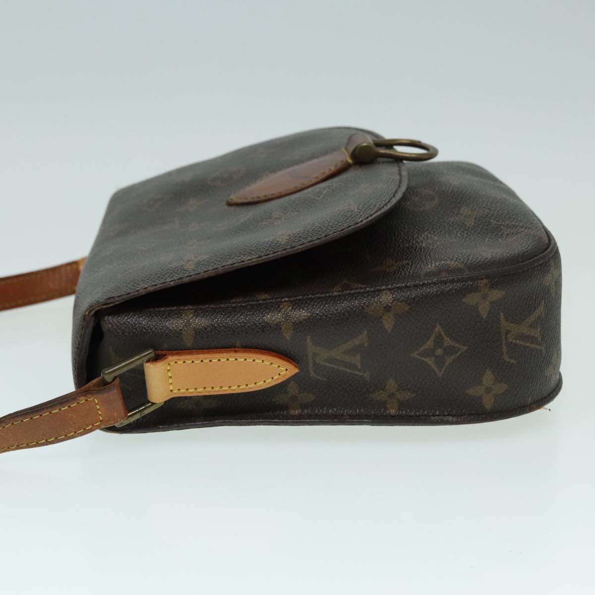 LOUIS VUITTON Monogram Saint Cloud GM Shoulder Bag M51242 LV Auth 93172