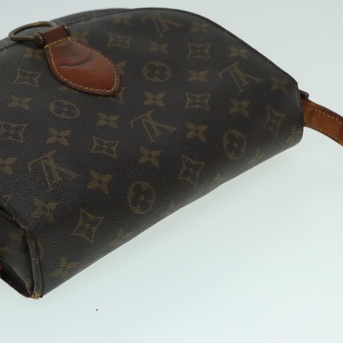 LOUIS VUITTON Monogram Saint Cloud GM Shoulder Bag M51242 LV Auth 93172