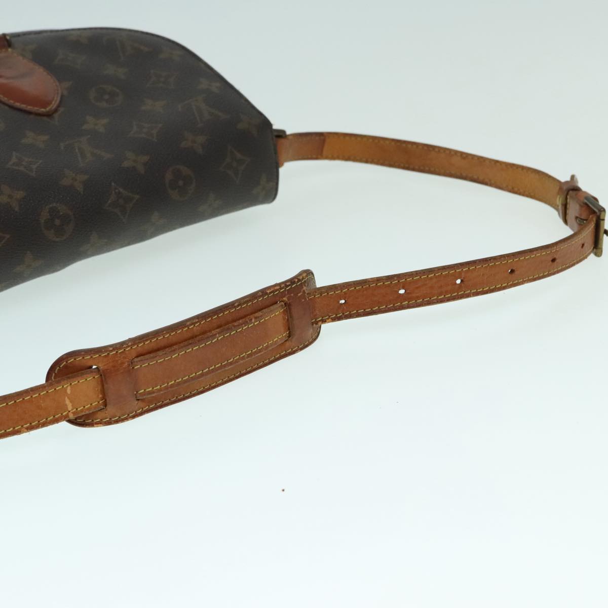 LOUIS VUITTON Monogram Saint Cloud GM Shoulder Bag M51242 LV Auth 93172