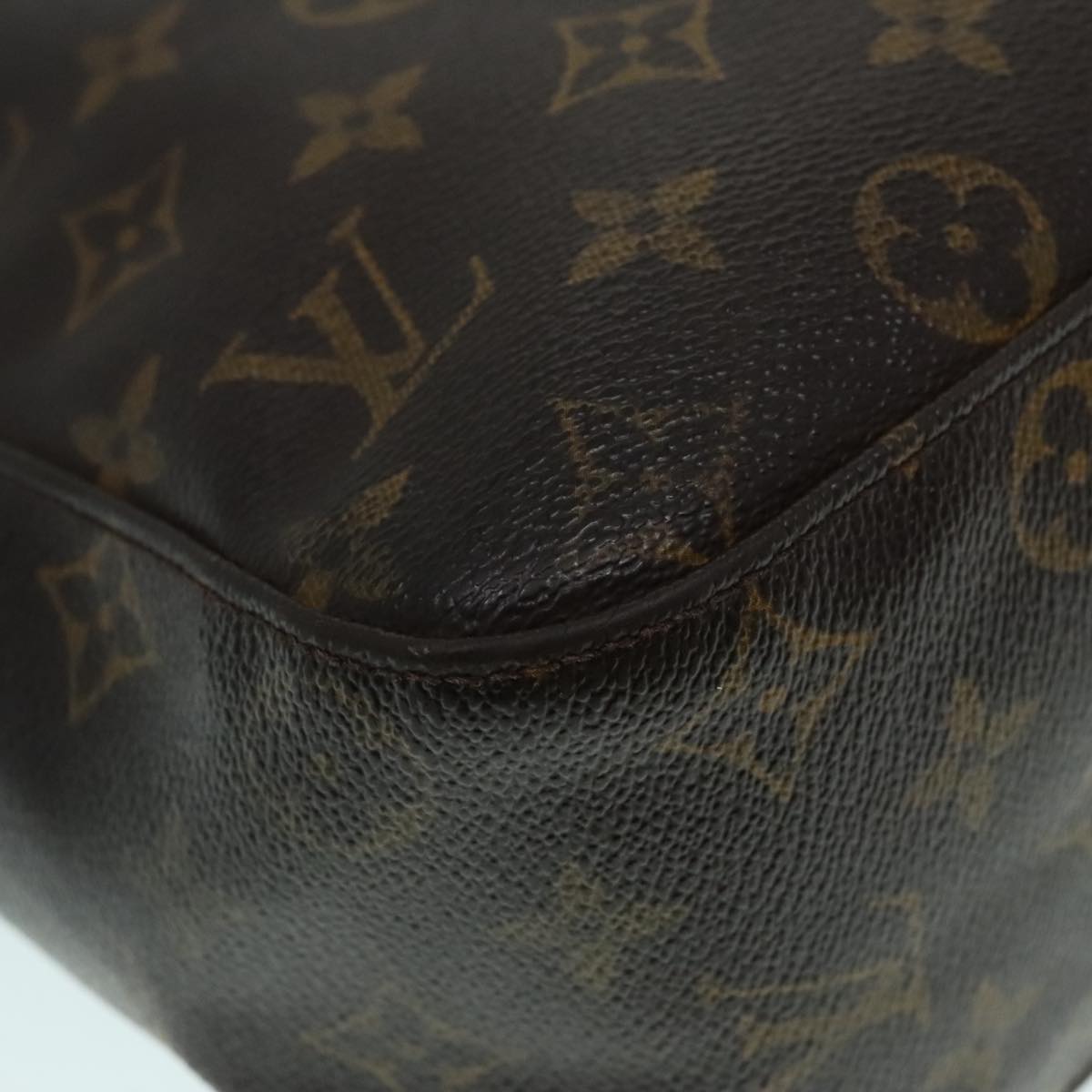 LOUIS VUITTON Monogram Looping GM Shoulder Bag M51145 LV Auth 93173