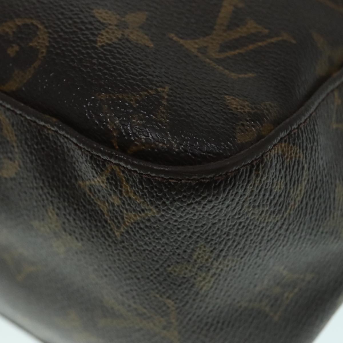 LOUIS VUITTON Monogram Looping GM Shoulder Bag M51145 LV Auth 93173