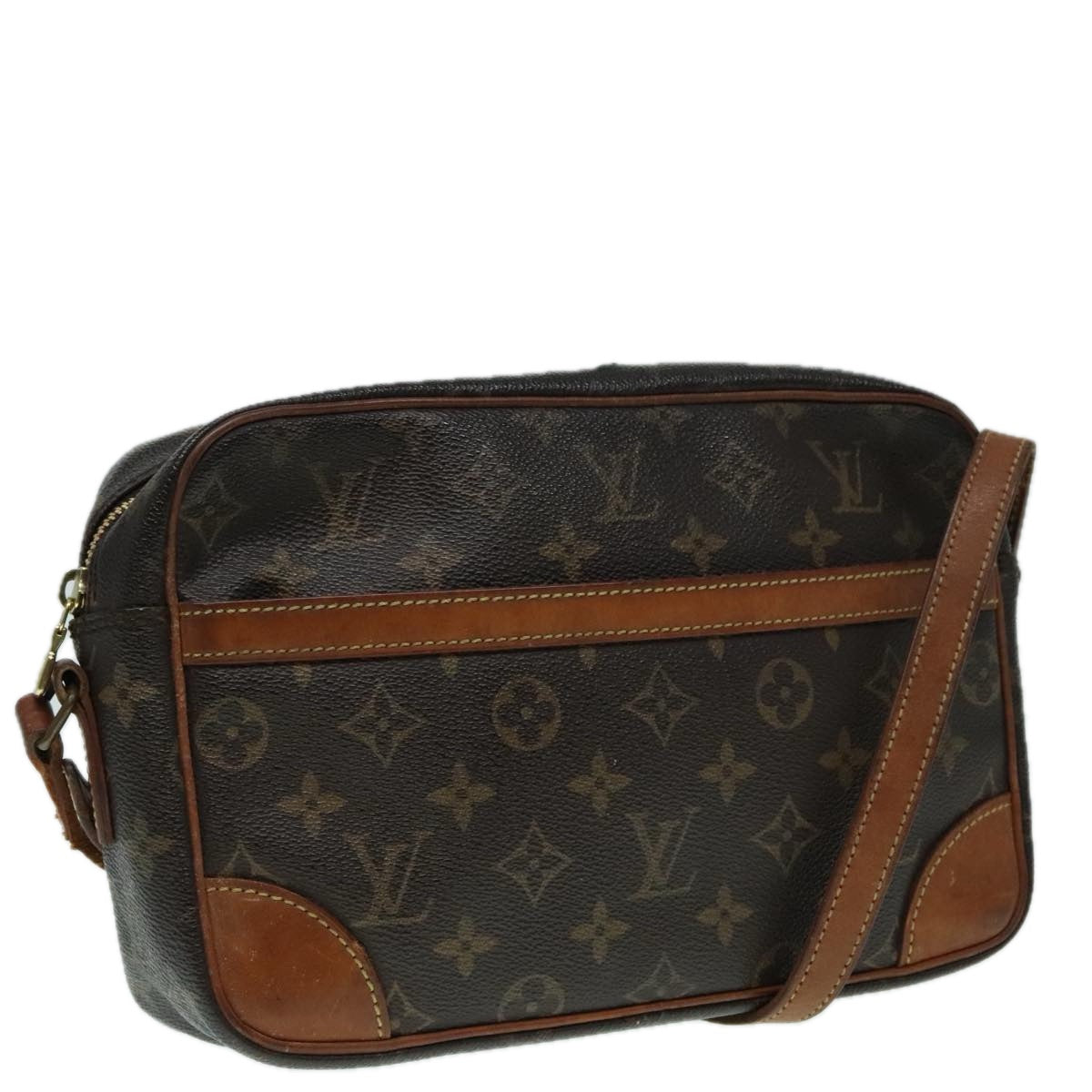 LOUIS VUITTON Monogram Trocadero 27 Shoulder Bag M51274 LV Auth 93177