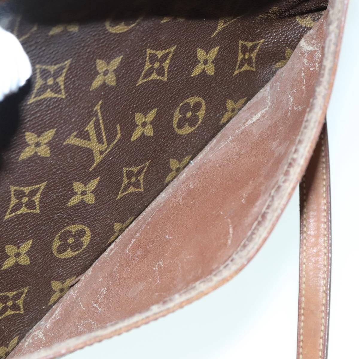 LOUIS VUITTON Monogram Trocadero 27 Shoulder Bag M51274 LV Auth 93177