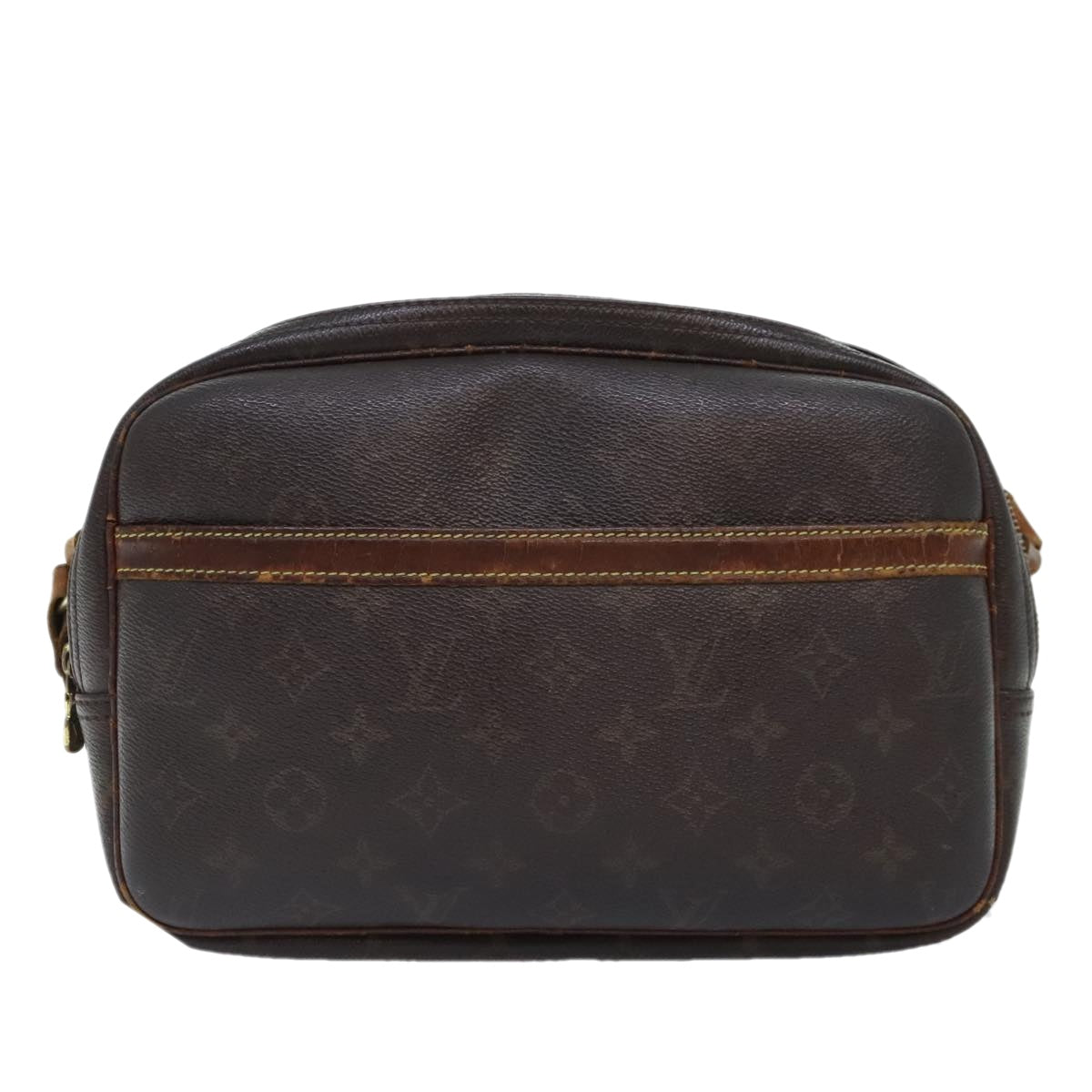 LOUIS VUITTON Monogram Reporter PM Shoulder Bag M45254 LV Auth 93180