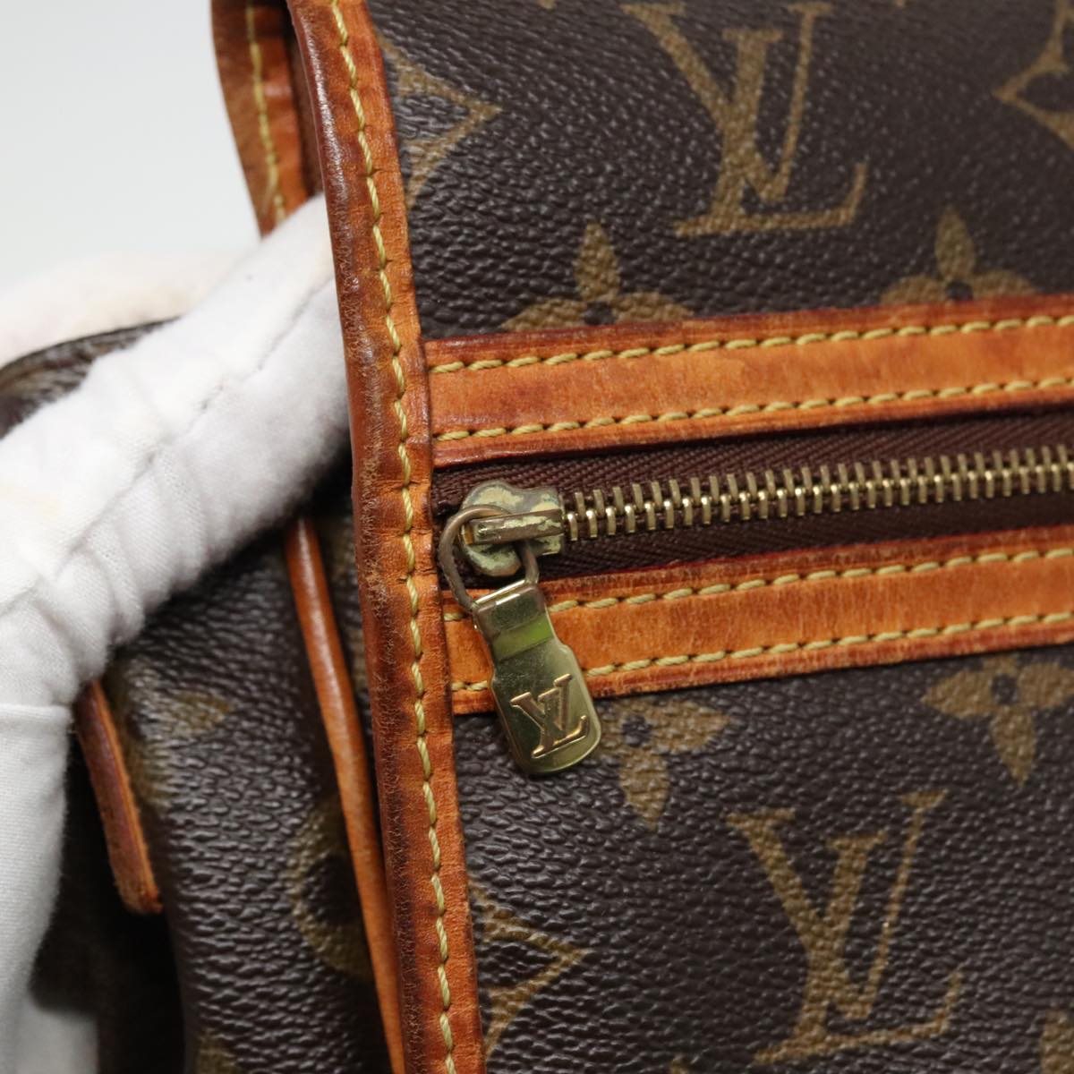 LOUIS VUITTON Monogram Messenger Bosphore PM Shoulder Bag M40106 LV Auth 93181