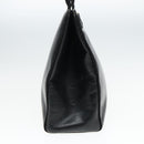 Salvatore Ferragamo Shoulder Bag Leather Black Gold Auth 93193-3