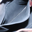 BURBERRY Nova Check Hand Bag PVC Beige Auth 93196-11